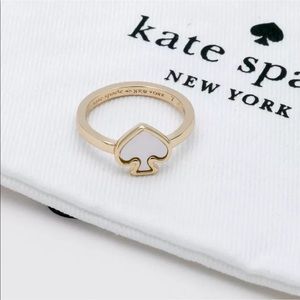 Kate Spade Mother of Pearl Signature Ring